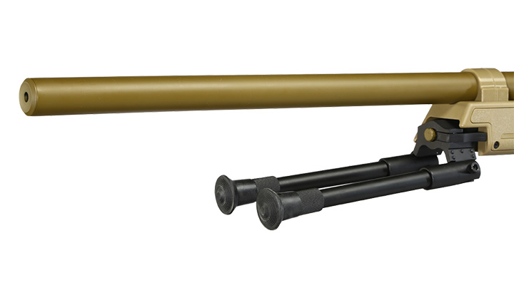 Nuprol Tango T96 Snipergewehr inkl. Zweibein / Zielfernrohr Springer 6mm BB Tan Bild 6