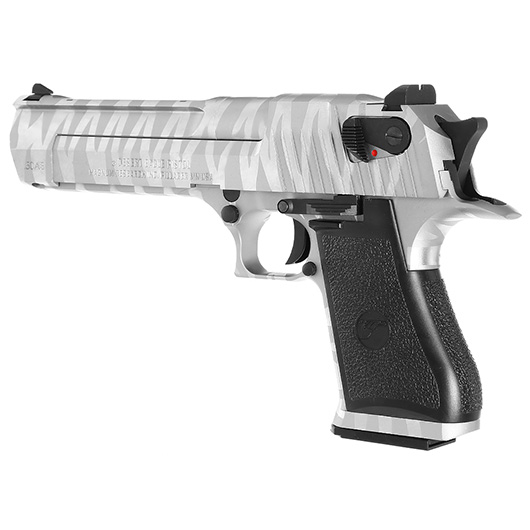 Wei-ETech Desert Eagle .50AE Vollmetall GBB 6mm BB Silver Tiger Stripe Edition Bild 8