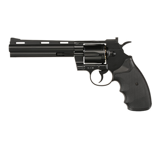 KWC .357 Python 6 Zoll Revolver Vollmetall CO2 6mm BB schwarz Bild 1