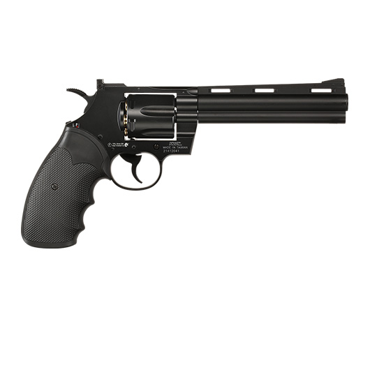KWC .357 Python 6 Zoll Revolver Vollmetall CO2 6mm BB schwarz Bild 2