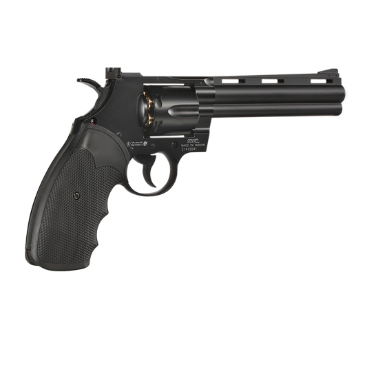 KWC .357 Python 6 Zoll Revolver Vollmetall CO2 6mm BB schwarz Bild 3