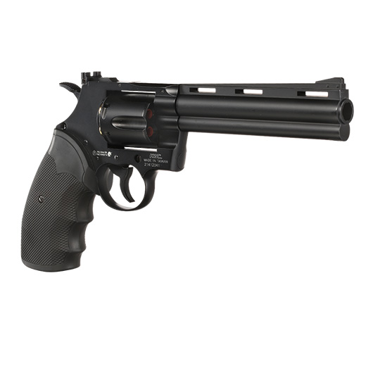 KWC .357 Python 6 Zoll Revolver Vollmetall CO2 6mm BB schwarz Bild 9
