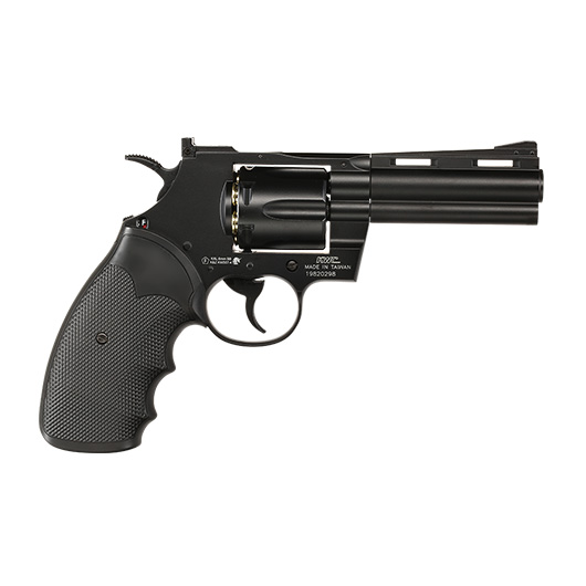 KWC .357 Python 4 Zoll Revolver Vollmetall CO2 6mm BB schwarz Bild 2