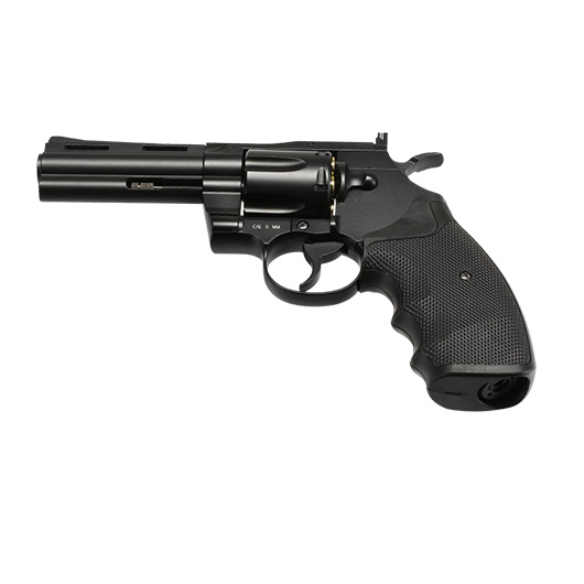 KWC .357 Python 4 Zoll Revolver Vollmetall CO2 6mm BB schwarz Bild 4