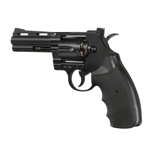 KWC .357 Python 4 Zoll Revolver Vollmetall CO2 6mm BB schwarz Bild 8