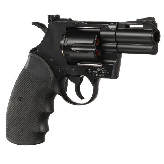 KWC .357 Python 2.5 Zoll Revolver Vollmetall CO2 6mm BB schwarz Bild 9