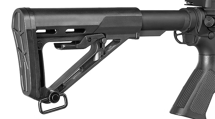 APS M4 10 Zoll KeyMod Spyder ASR-Series Vollmetall eSilver Edge SDU-MosFet 2.0 S-AEG 6mm BB schwarz Bild 9