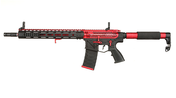 Versandrcklufer APS Ghost Patrol Phantom Rifle Vollmetall SDU-MosFet 2.0 S-AEG 6mm BB rot Bild 1