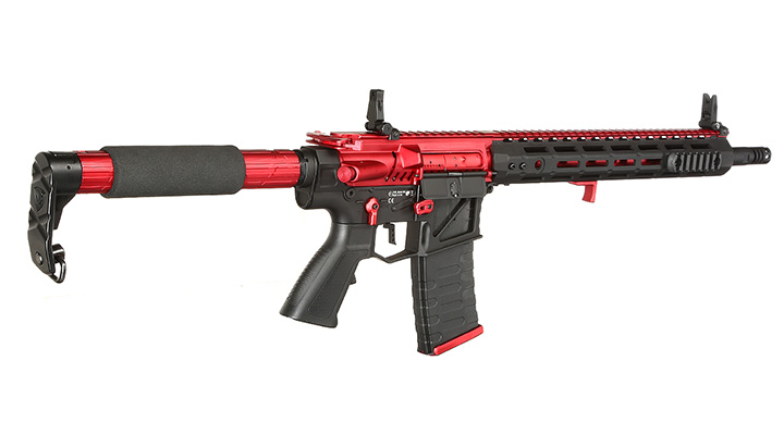 APS Ghost Patrol Phantom Rifle Vollmetall SDU-MosFet 2.0 S-AEG 6mm BB rot Bild 3