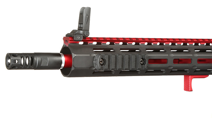 APS Ghost Patrol Phantom Rifle Vollmetall SDU-MosFet 2.0 S-AEG 6mm BB rot Bild 5