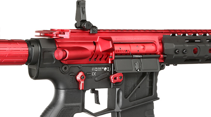 Versandrcklufer APS Ghost Patrol Phantom Rifle Vollmetall SDU-MosFet 2.0 S-AEG 6mm BB rot Bild 7