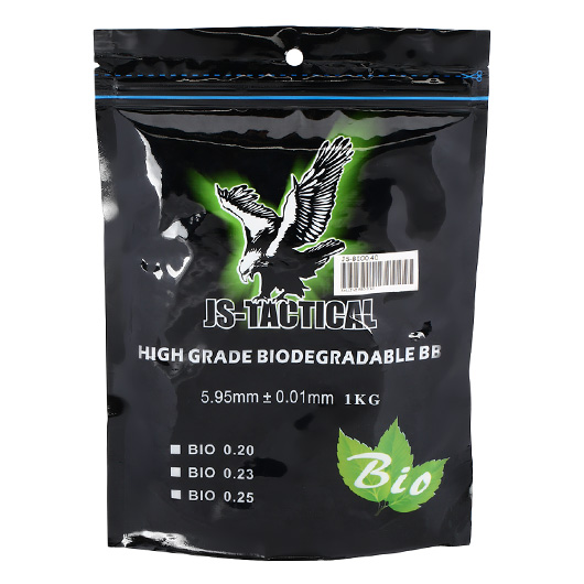 JS-Tactical High Grade Bio BBs 0,40g 2.500er Beutel weiss