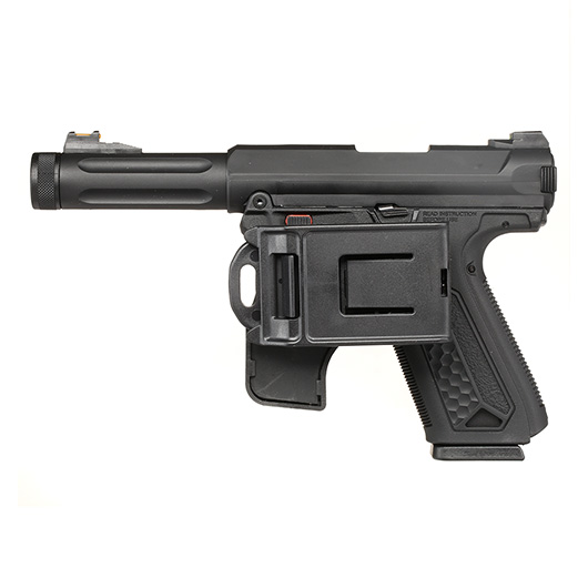 CTM Speed Draw Tactical Holster f. VFC Glock / AAC AAP-01 Pistolen Serie rechts schwarz Bild 9