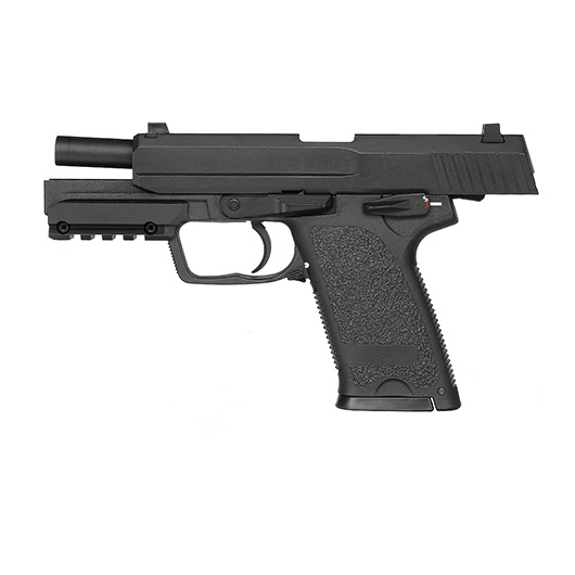 KLI SP.45 mit Metallschlitten GBB 6mm BB schwarz Bild 2