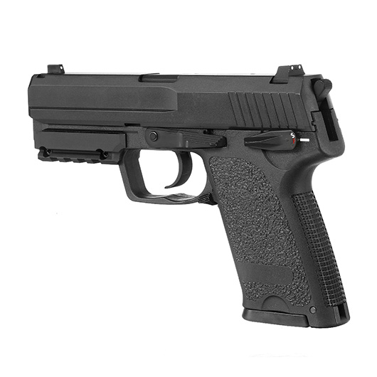 KLI SP.45 mit Metallschlitten GBB 6mm BB schwarz Bild 7