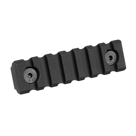 UTG Pro M-LOK 21mm Aluminium Schiene 7 Slots / 80 mm / 3.14 Zoll schwarz Bild 2