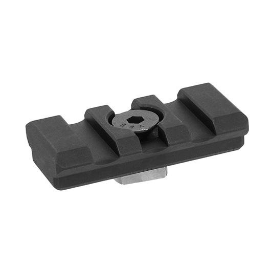 UTG Pro M-LOK 21mm Aluminium Schiene 3 Slots / 40 mm / 1.57 Zoll schwarz