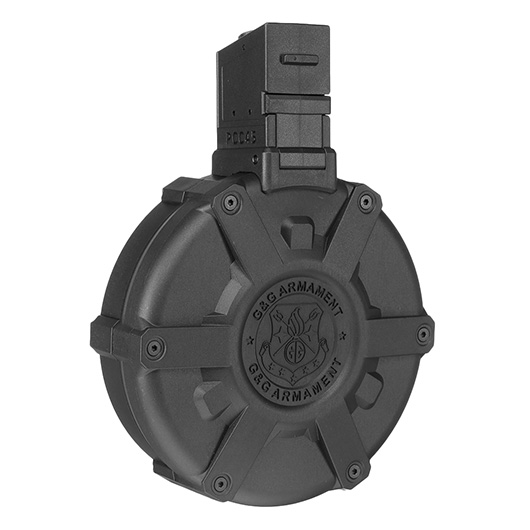 G&G PCC45 Trommelmagazin Hi-Cap 1500 Schuss schwarz Bild 2