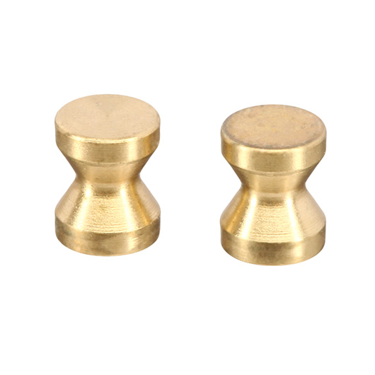 Master Mods Aluminium CNC V-Shaped Hop-Up Tensioner Nub (2 Stck) gold Bild 1