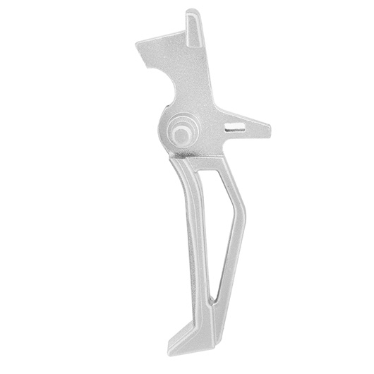 APS Aluminium RAF Straight M4 / M16 Trigger silber f. Standard Version 2 Gearboxen Bild 2