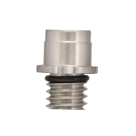 RA-Tech CNC Edelstahl Nozzle Tip 4 mm silber f. RA-Tech Magnetic Locking Aluminium Nozzle mit NPAS-System Bild 2