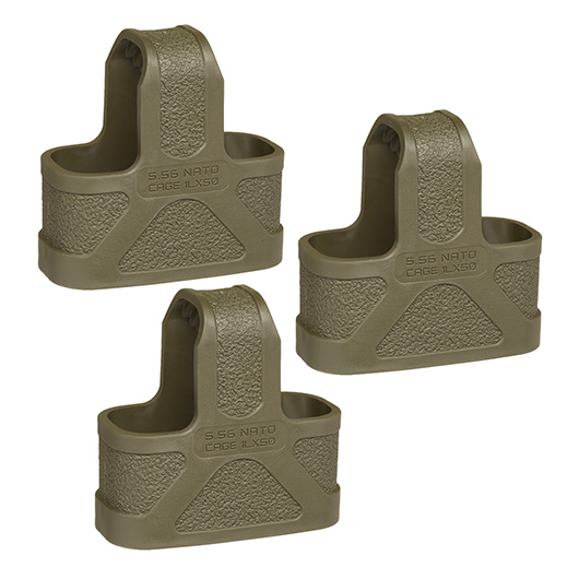 MagPul USA 5.56 NATO MagPul Magazin Assist (3er Packung) oliv