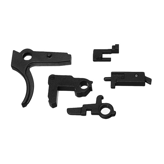 RA-Tech CNC Stahl Trigger Set f. Wei-ETech M4 / M16 Open Bolt GBB Serie Bild 1