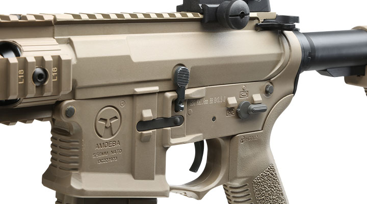 Ares Amoeba M4 AM-008 EFC-System Airsoft AEG 6mm BB Dark Earth Bild 7