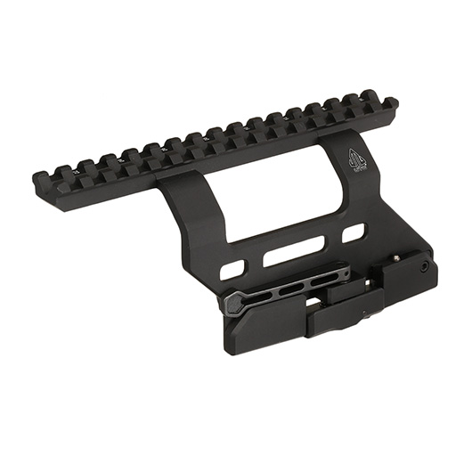 UTG AK Accu-Sync Aluminium QR 21mm Side Mount / Zielgert-Halterung schwarz