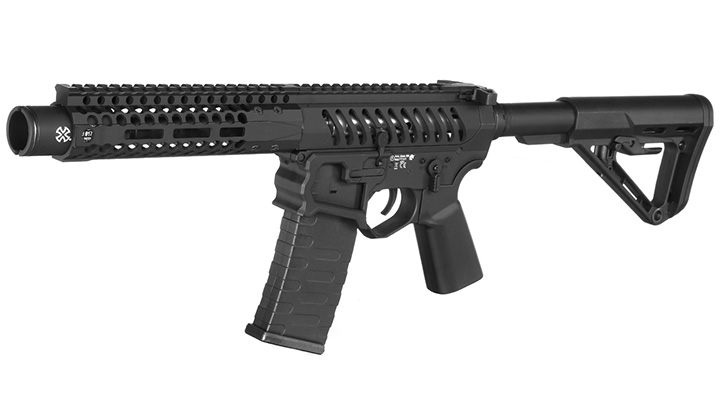 APS / EMG F-1 Firearms BDR-15 3G PDW eSilver Edge SDU-MosFet 2.0 Vollmetall S-AEG 6mm BB schwarz