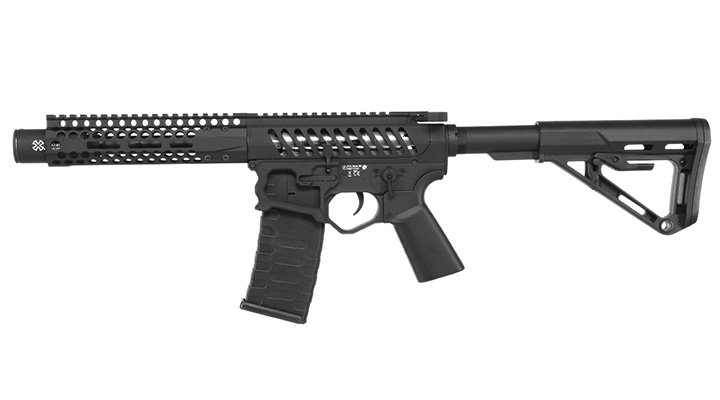APS / EMG F-1 Firearms BDR-15 3G PDW eSilver Edge SDU-MosFet 2.0 Vollmetall S-AEG 6mm BB schwarz Bild 1
