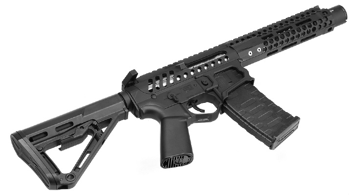 APS / EMG F-1 Firearms BDR-15 3G PDW eSilver Edge SDU-MosFet 2.0 Vollmetall S-AEG 6mm BB schwarz Bild 4