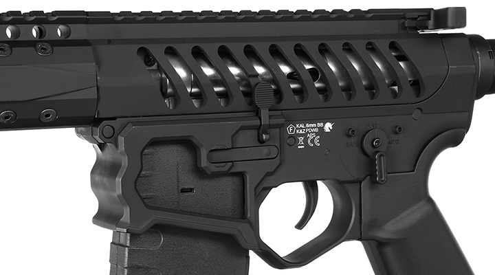 APS / EMG F-1 Firearms BDR-15 3G PDW eSilver Edge SDU-MosFet 2.0 Vollmetall S-AEG 6mm BB schwarz Bild 7