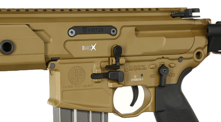 VFC Sig Sauer ProForce MCX Virtus SBR Vollmetall S-AEG 6mm BB Coyote Tan Bild 7