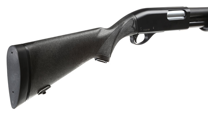 Maruzen M870 Extension Custom Pump Action Gas Shotgun mit Hlsenauswurf 6mm BB schwarz Bild 9
