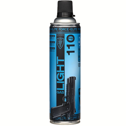 Elite Force 110 PSI Maintenance Light Gas mit Silikonanteil blau 450ml