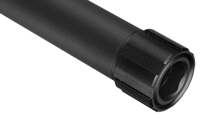 C&C Tac CNC Aluminium Outer Barrel mit Silencer Gewinde 11mm+ / 14mm- f. VFC P320-M18 GBB Serie Bild 8