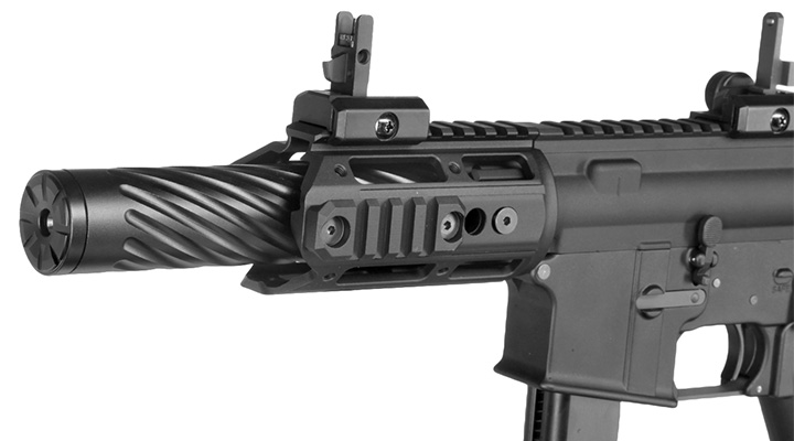 Wei-ETech M4 R5C SMG PCC Vollmetall AWSS OB GBB 6mm BB schwarz Bild 6