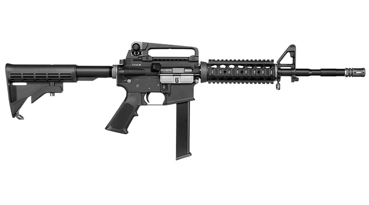 Wei-ETech M4A1 RIS PCC Carbine Vollmetall AWSS OB GBB 6mm BB schwarz Bild 2