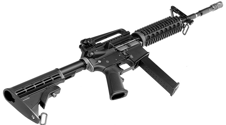 Wei-ETech M4A1 RIS PCC Carbine Vollmetall AWSS OB GBB 6mm BB schwarz Bild 5