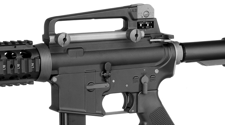 Wei-ETech M4A1 RIS PCC Carbine Vollmetall AWSS OB GBB 6mm BB schwarz Bild 7
