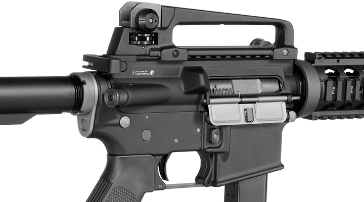 Wei-ETech M4A1 RIS PCC Carbine Vollmetall AWSS OB GBB 6mm BB schwarz Bild 8