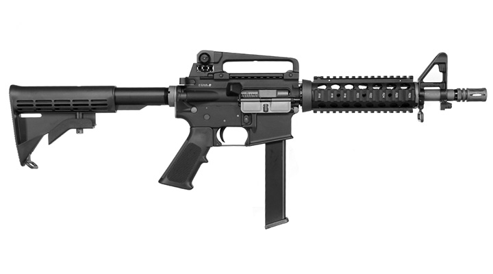 Wei-ETech M4 CQB RIS PCC Vollmetall AWSS OB GBB 6mm BB schwarz Bild 2