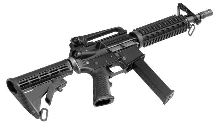 Wei-ETech M4 CQB RIS PCC Vollmetall AWSS OB GBB 6mm BB schwarz Bild 4