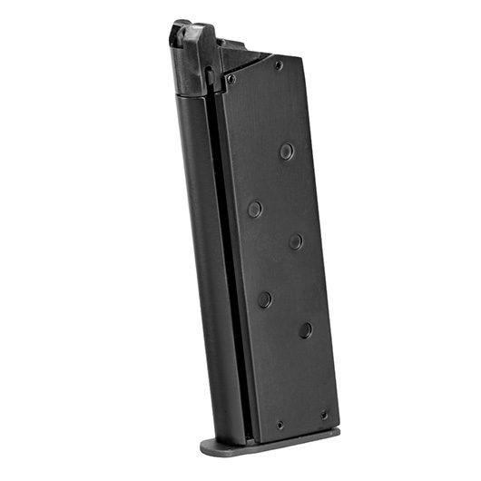 KLI KL1911 Compact GBB Magazin 13 Schuss (Military-Type) schwarz - Softairgas-Version