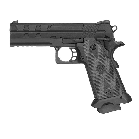 KLI Hi-Capa 4.3 Tartarus MK1 Vollmetall GBB 6mm BB schwarz Bild 1