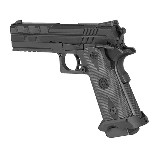 KLI Hi-Capa 4.3 Tartarus MK1 Vollmetall GBB 6mm BB schwarz Bild 8