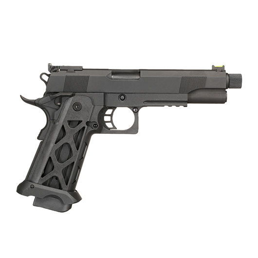 KLI Hi-Capa 5.1 Elite MK2 Vollmetall GBB 6mm BB schwarz Bild 3