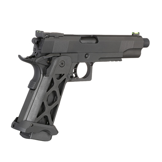 KLI Hi-Capa 5.1 Elite MK2 Vollmetall GBB 6mm BB schwarz Bild 4