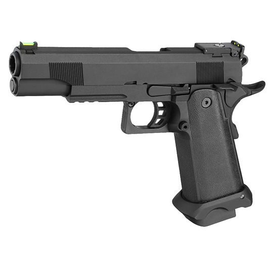 KLI Hi-Capa 5.1 Elite MK1 Vollmetall GBB 6mm BB schwarz